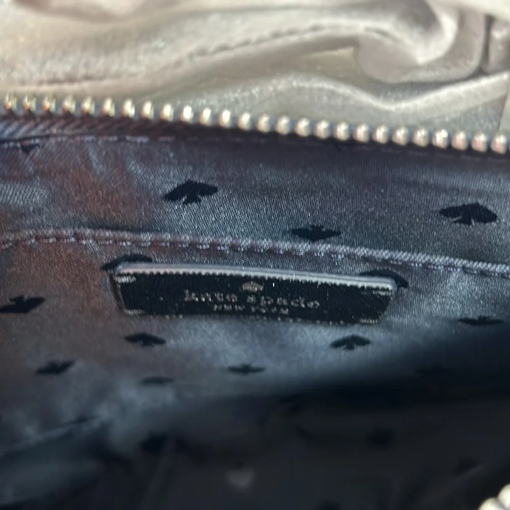 Kate Spade Lola Glitter Crossbody In Navy Dusk - Picture 4 of 7